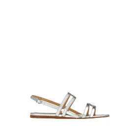 Ferragamo Typa Women's Sandals Silver