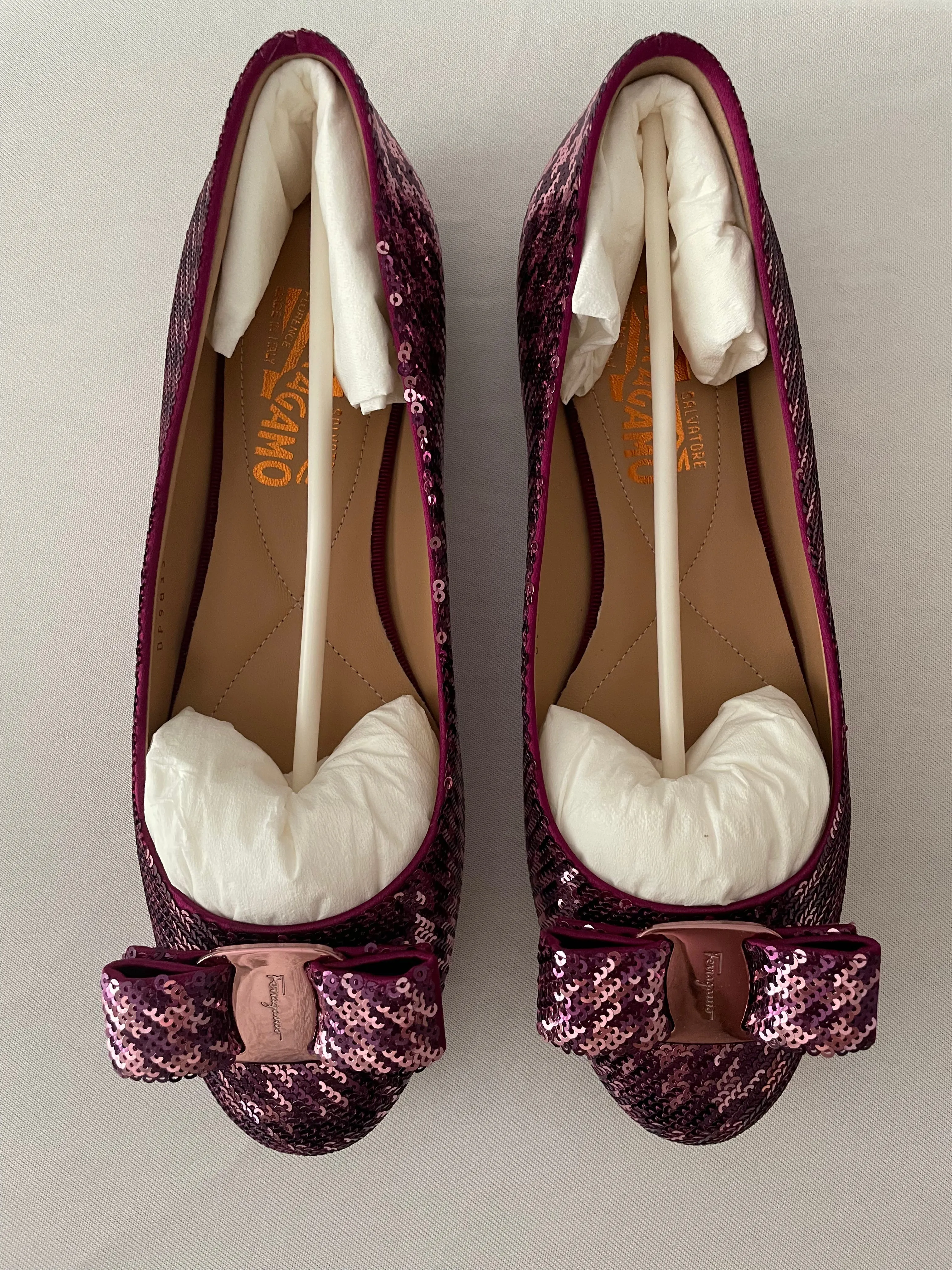 Ferragamo Varina Flats Size 7.5