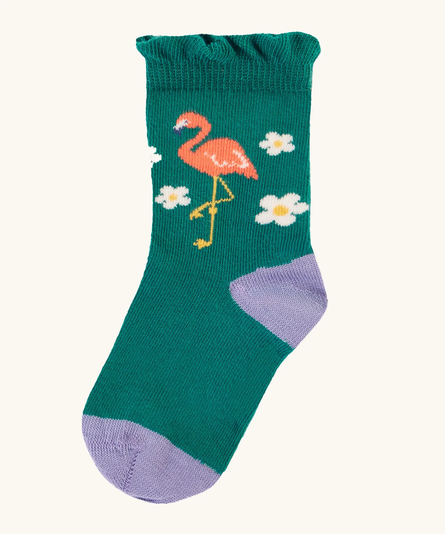 Frugi Freya Frilled Socks 3 Pack - Rainforest Friends