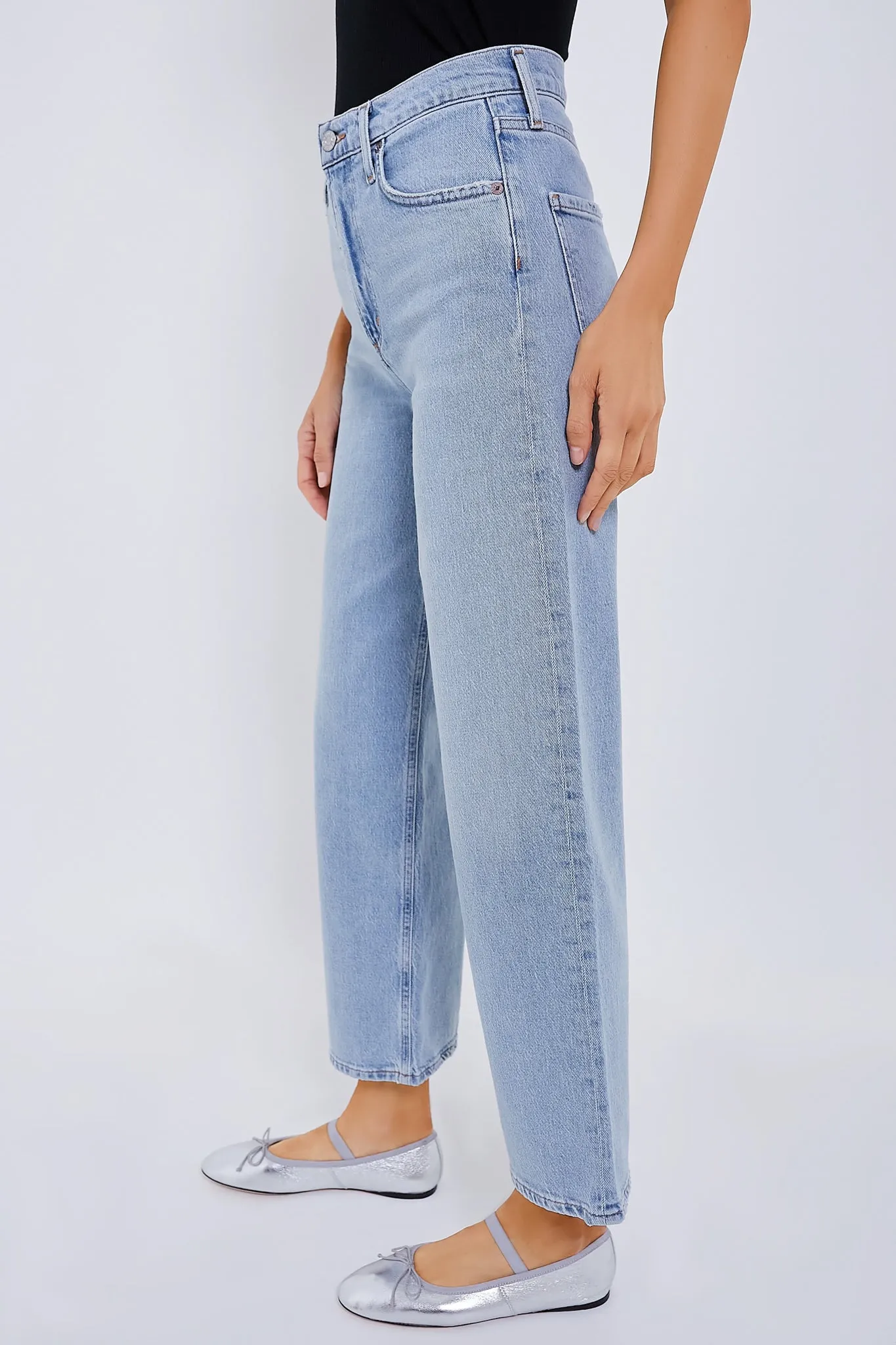 Groove High Rise Wide Leg Ren Jean