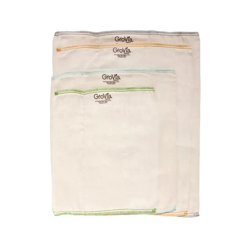 GroVia Prefold Cloth Diaper Inserts