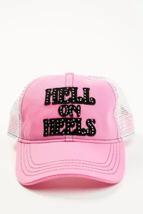 Hell On Heels Mesh-Back Baseball Hat