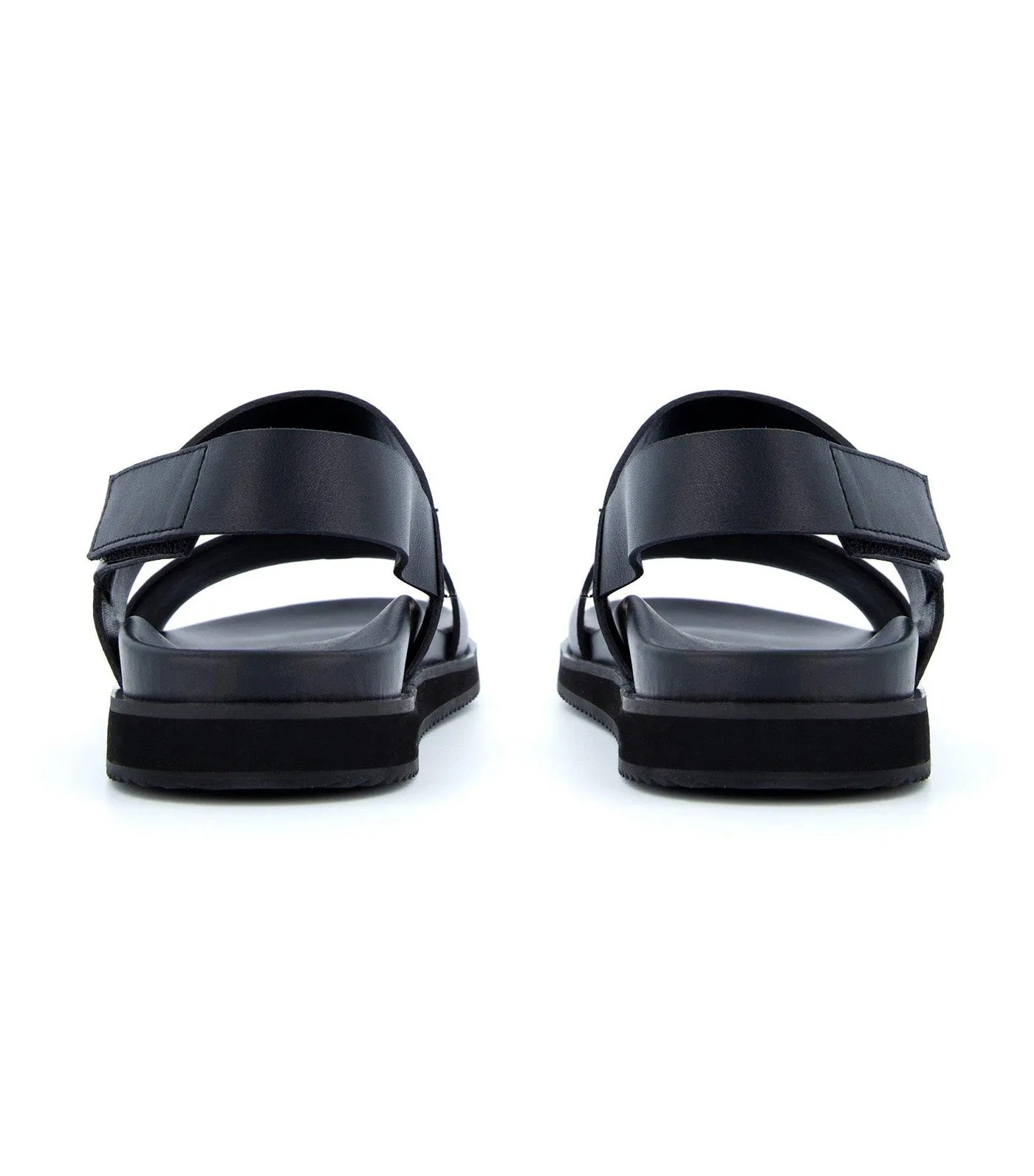 Idda Backstrap Sandals Black