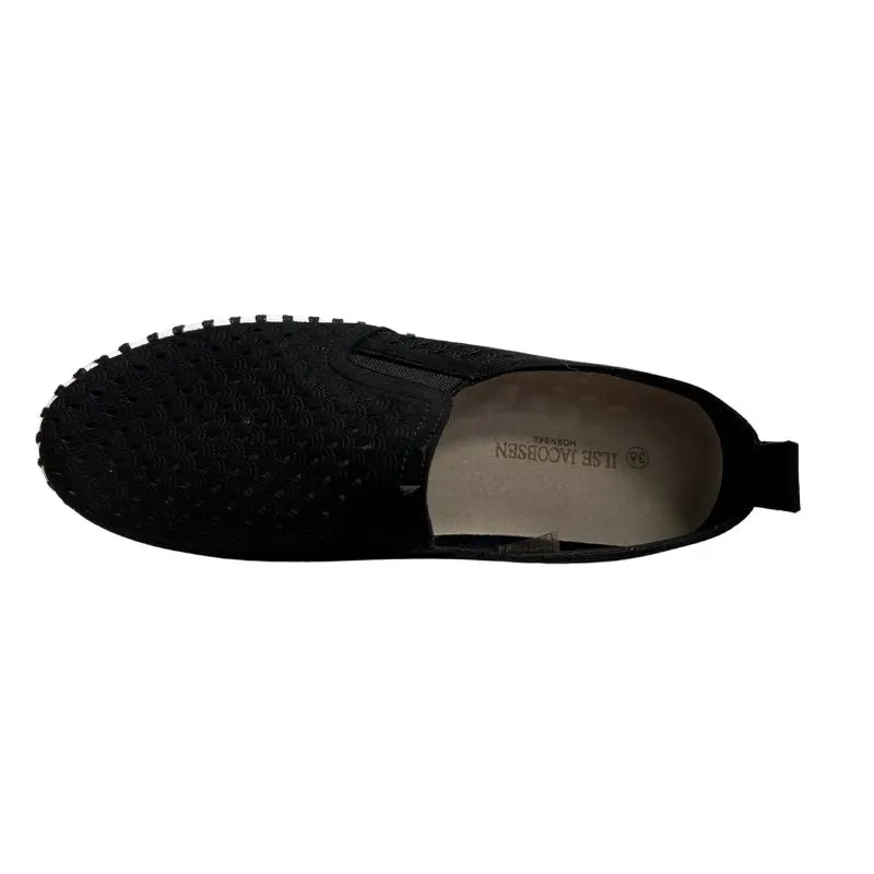 Ilse Jacobsen Tulip C1002 Black Women's Slip On Flats