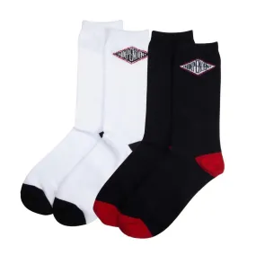 Independent Truck Co. Summit Socks Black (2 Pairs)