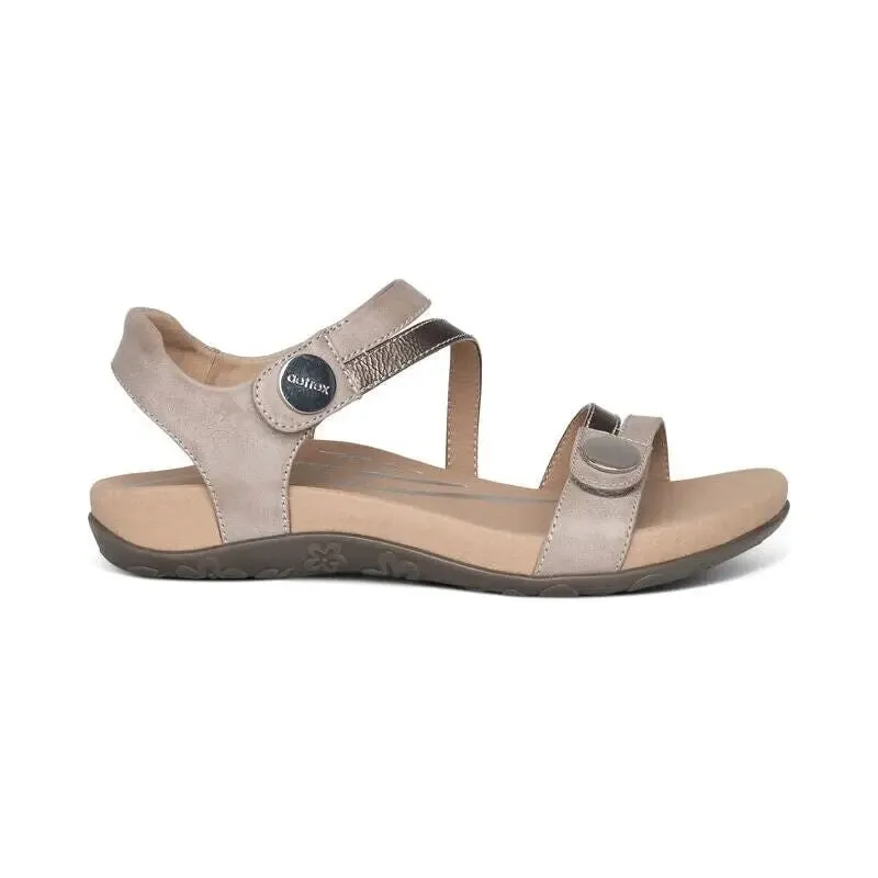 Jess Adjustable Sandal - Smoke