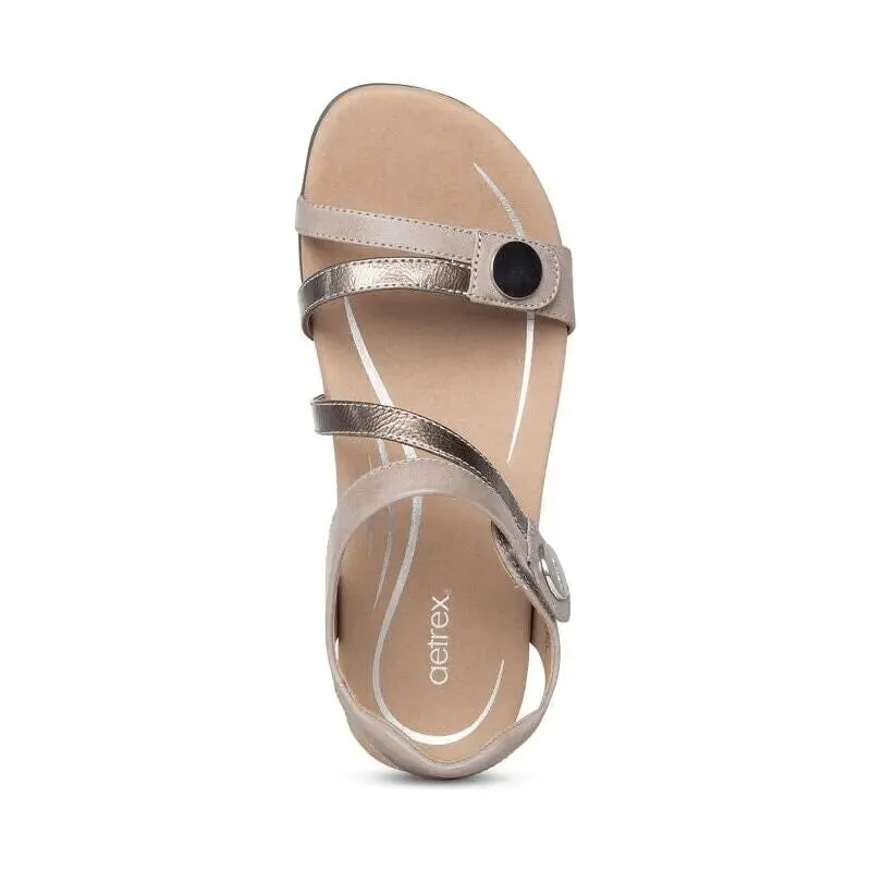 Jess Adjustable Sandal - Smoke