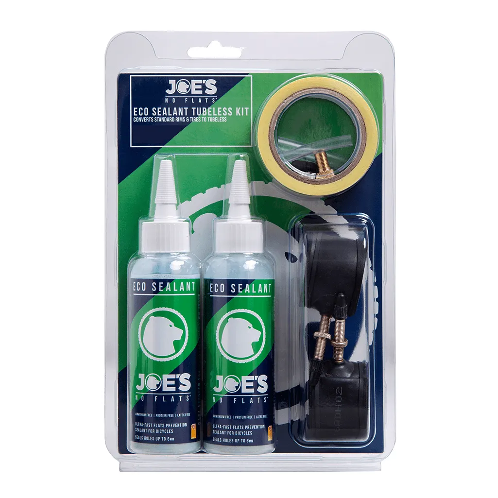 Joe's No Flats Eco Sealant Tubeless Conversion Kit - XC Narrow FV