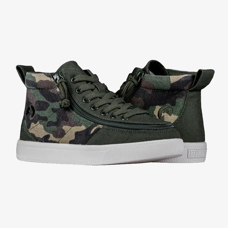 Kid's Classic High Top Wide (Olive Camo)