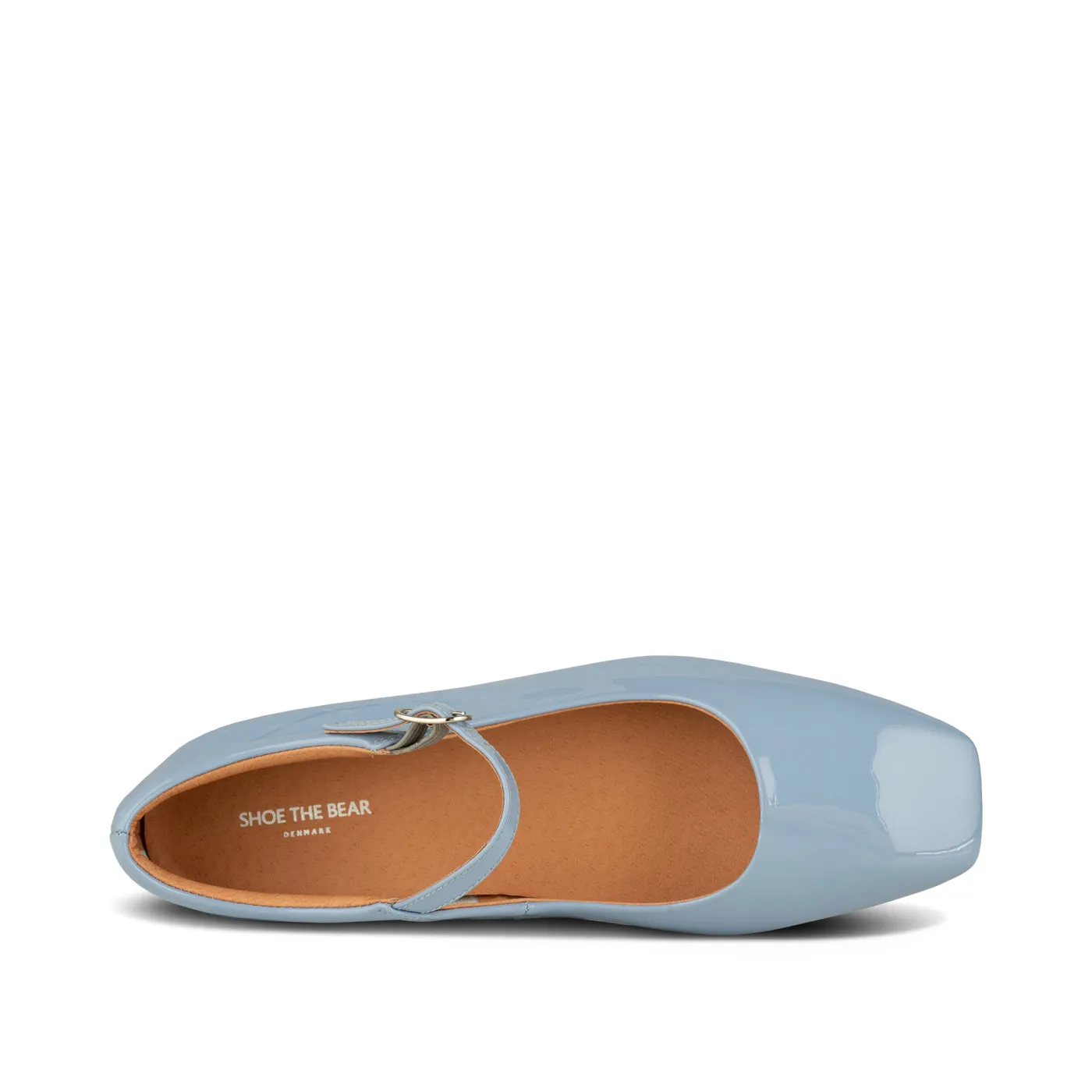 Maya patent ballerina - ICE BLUE