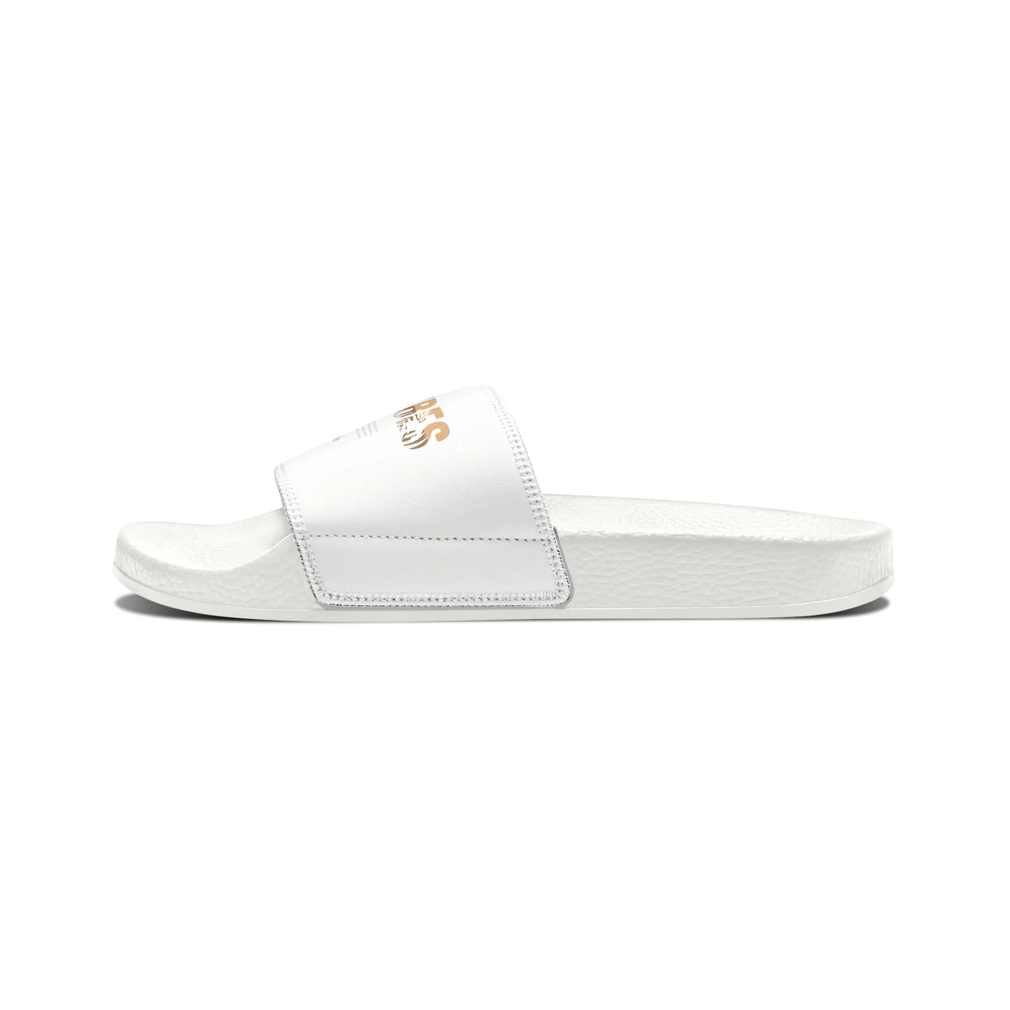 Men's - GOOD VIBES - PU Slide Sandals - D