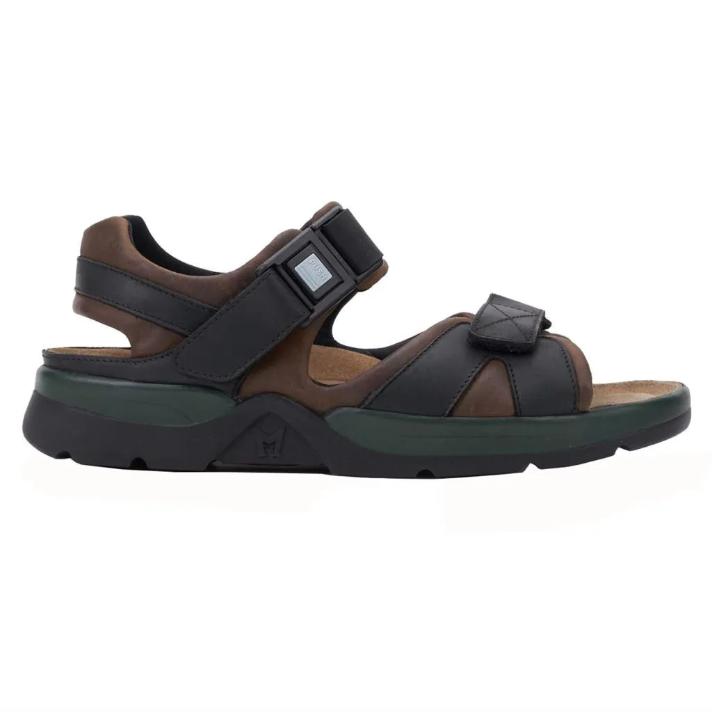 Mephisto Shark Fit Dark Brown Mens Sandals - UK 6.5