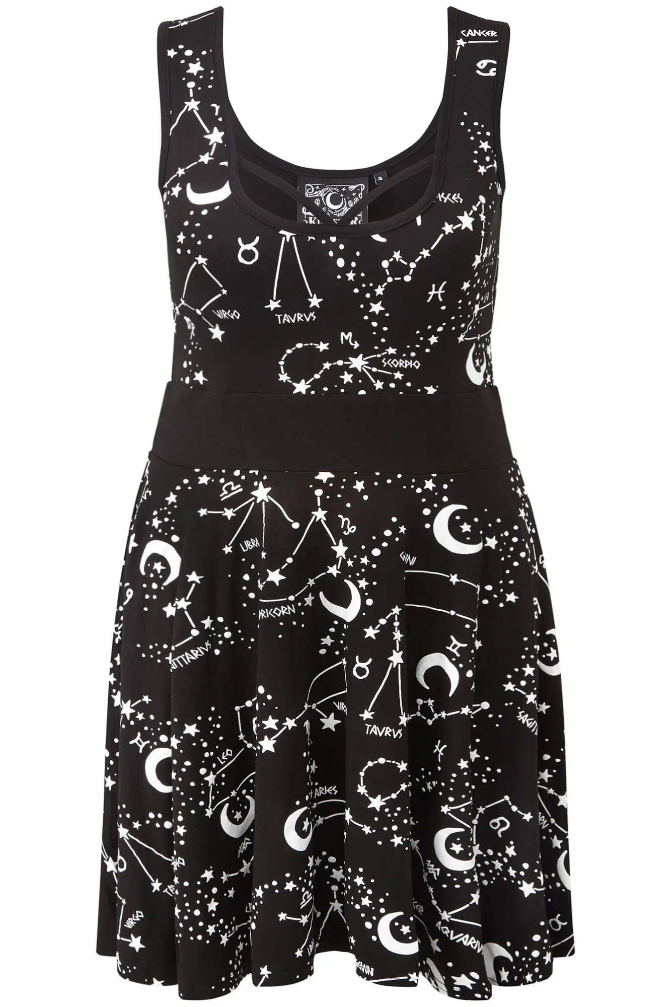 Milky Way Skater Dress [PLUS]