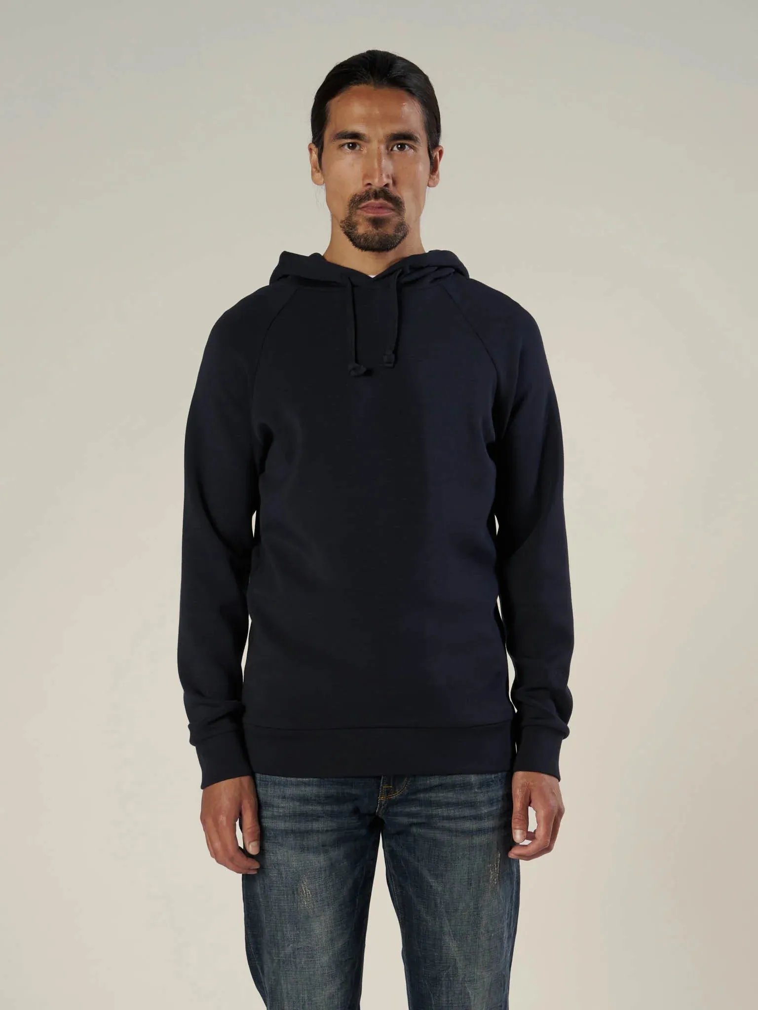 MMGAbel Hood Sweat Indigo Blue