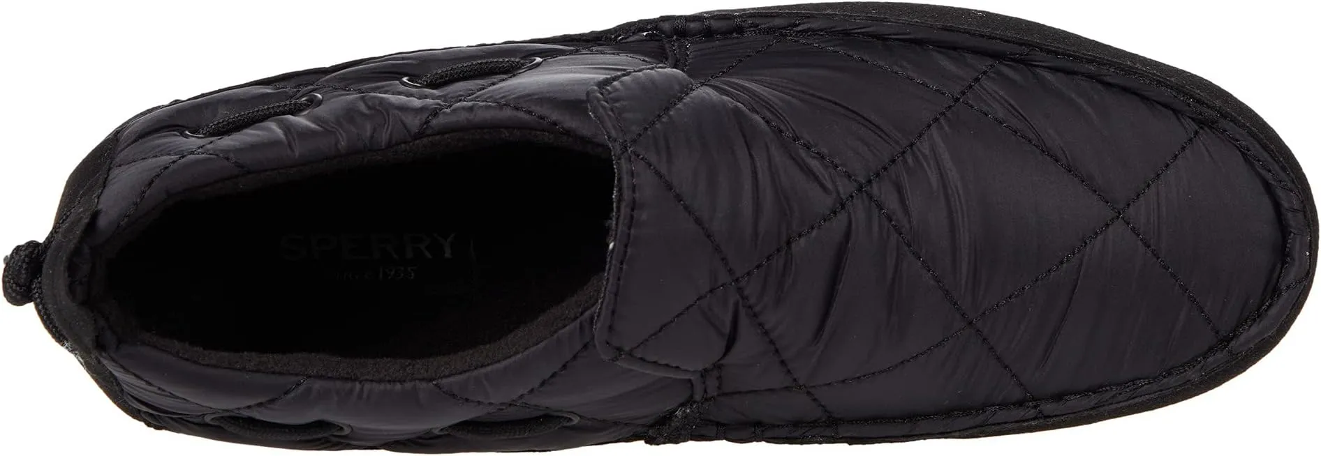 Moc-Sider Sperry Loafers, Black Nylon