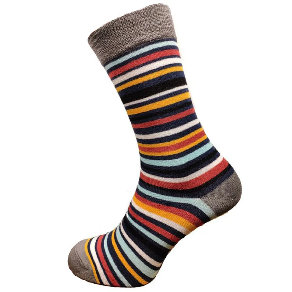 Multi Stripe Bamboo Socks