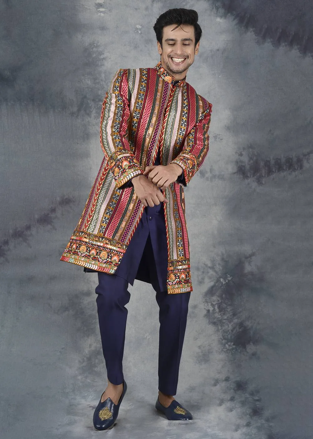 Multicolor Indowestern | Siddhesh Chauhan