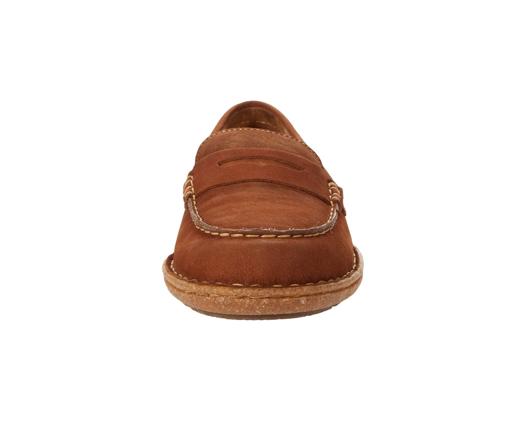 Nerina Born loafers, tan nubuck