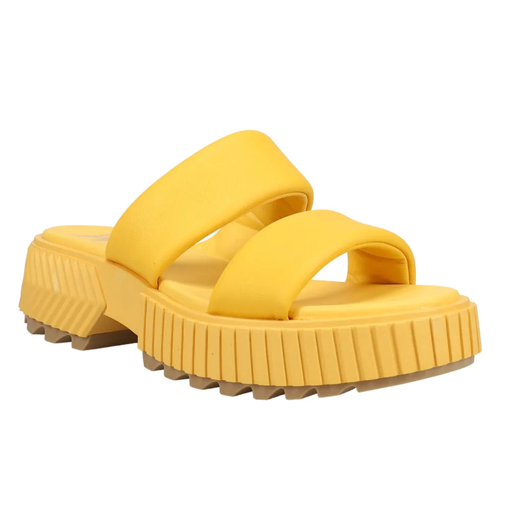 Ona Streetworks Platform Slide Sandals