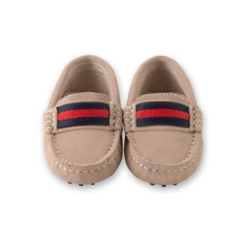 Oscar's For Kids Milan Beige Loafers