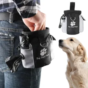 Outdoor Dog Treat Pouch Portable Pet Trainer Bag