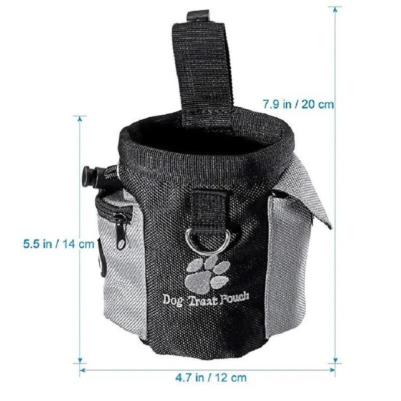 Outdoor Dog Treat Pouch Portable Pet Trainer Bag