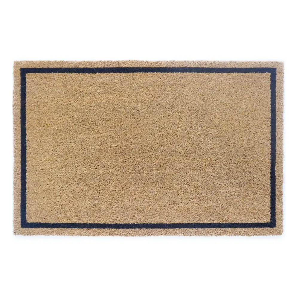 Plet Coir Doormat with Vinyl Backing Large