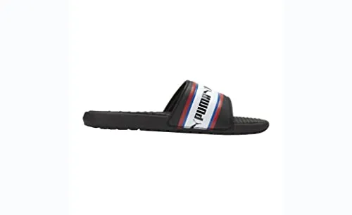 PUMA Men's Cool Cat Stripe Repeat Slides