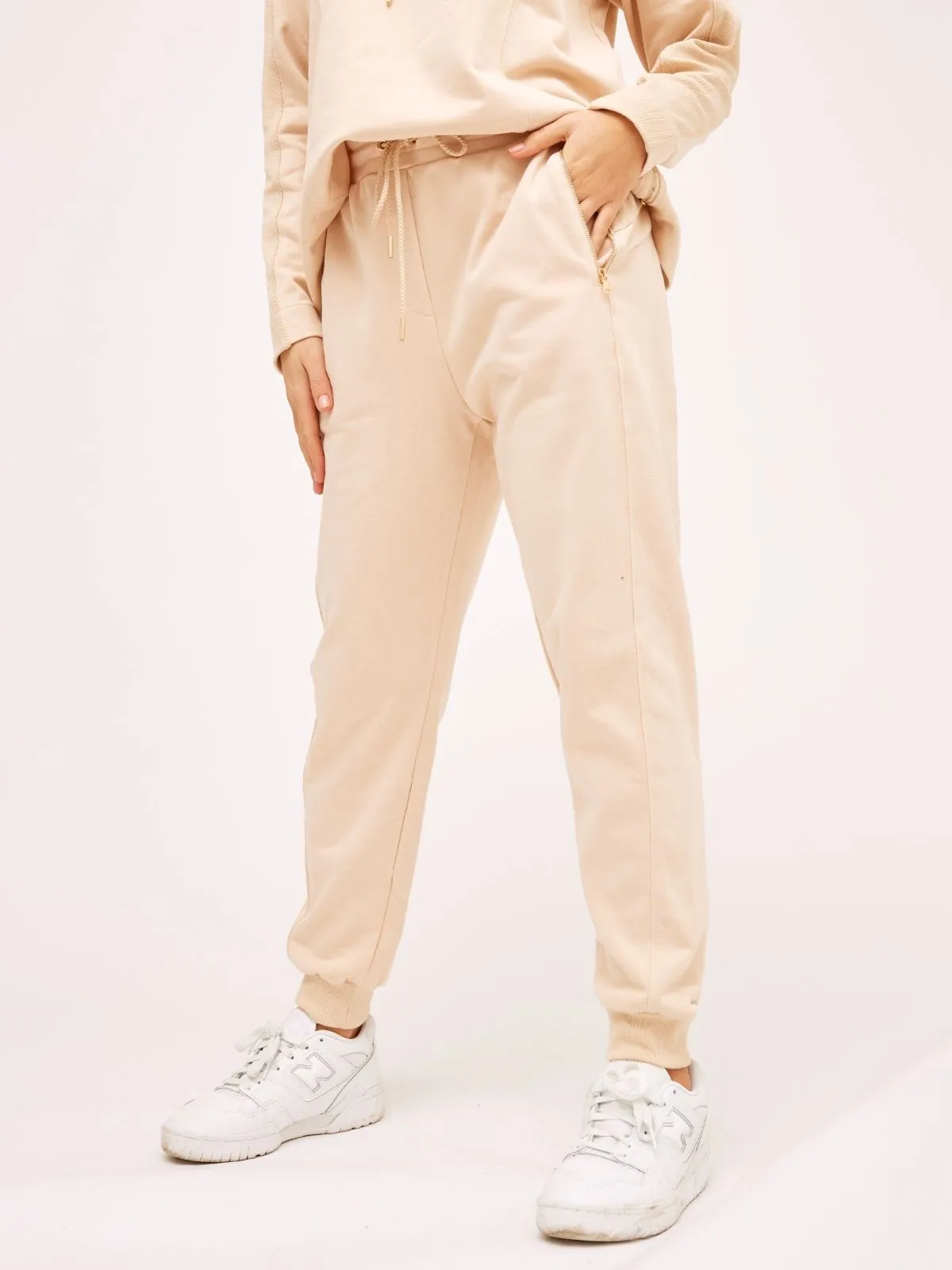 Rae Neutral Rib Detail Jogger