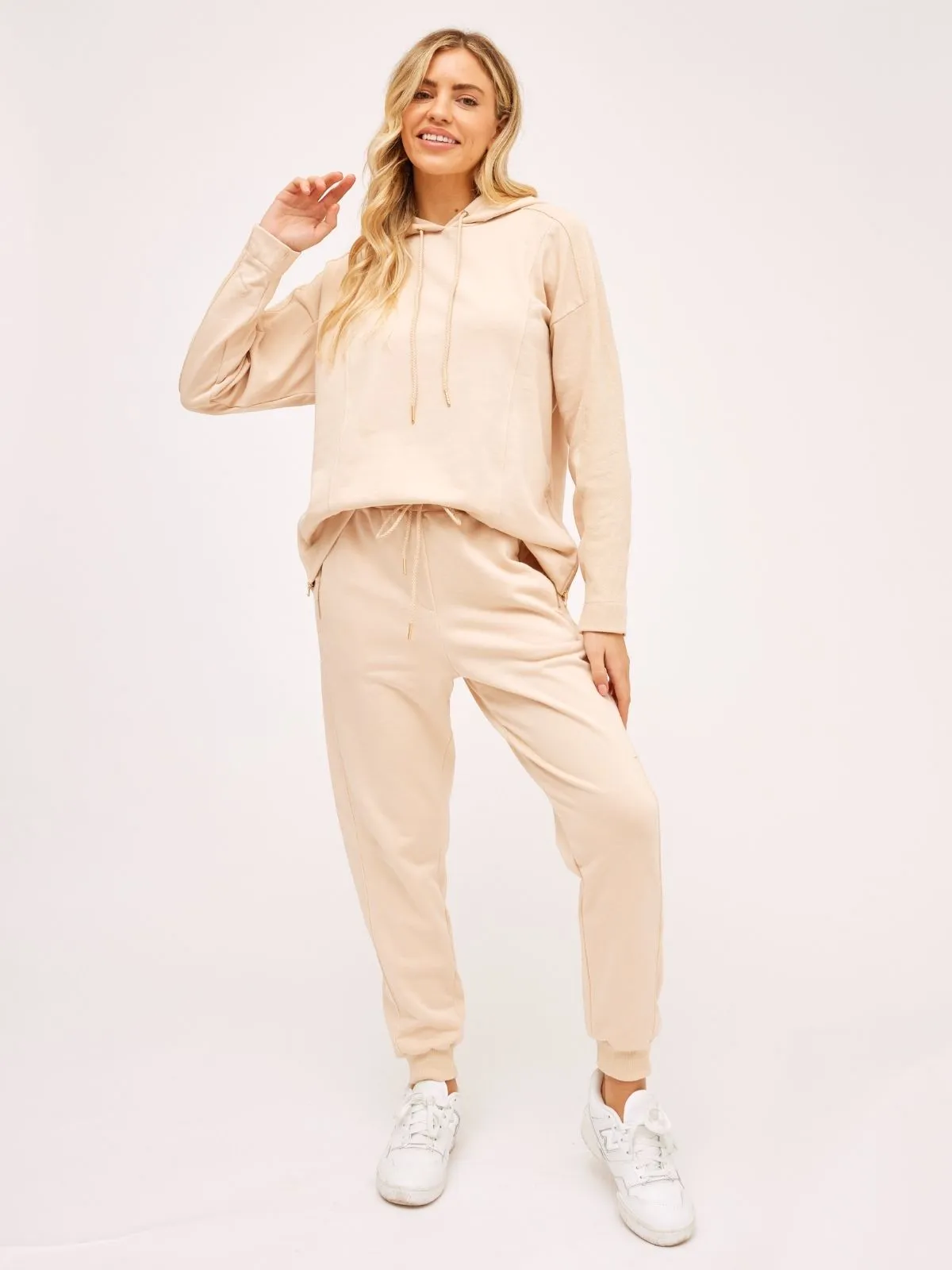 Rae Neutral Rib Detail Jogger