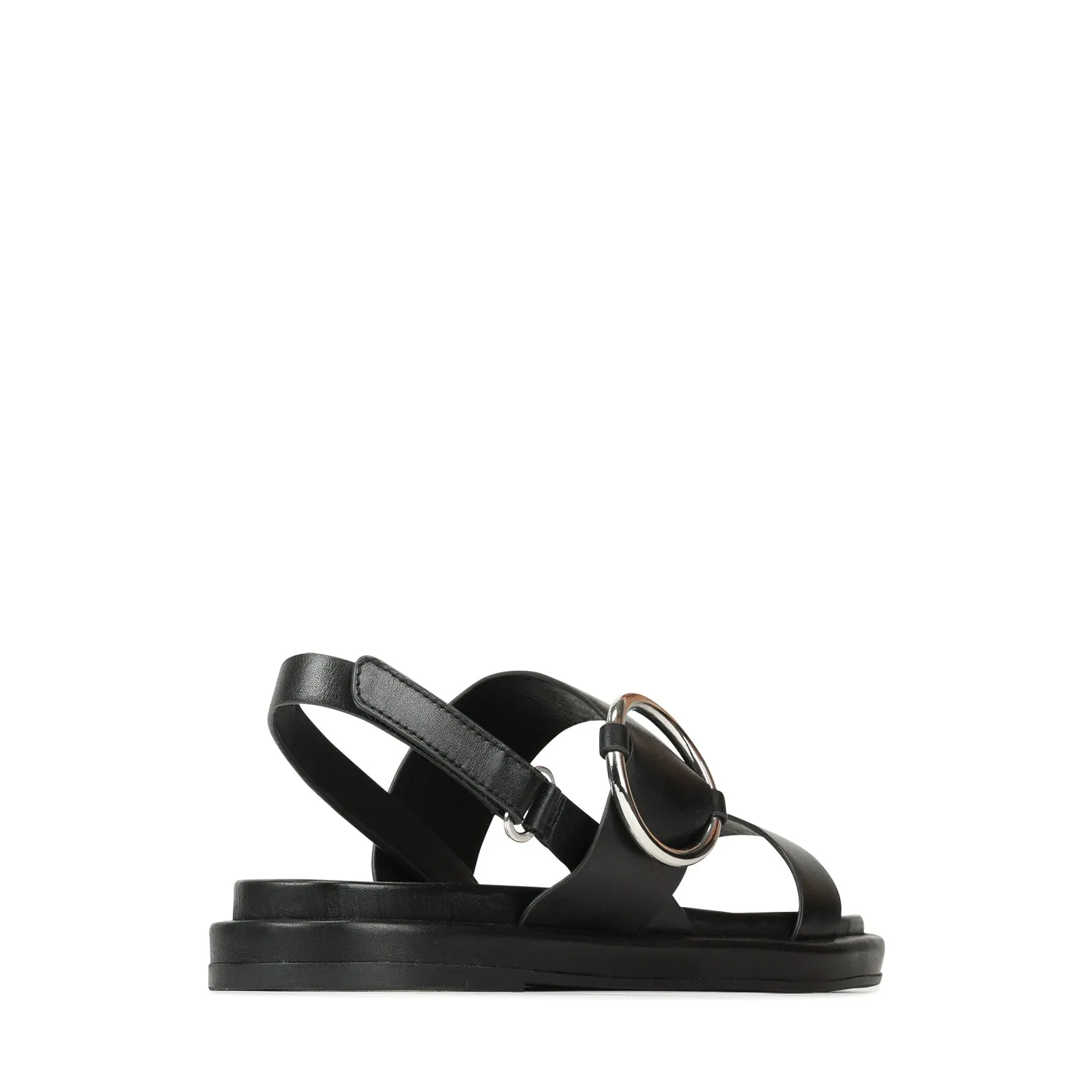 RINGLET LEATHER SANDALS