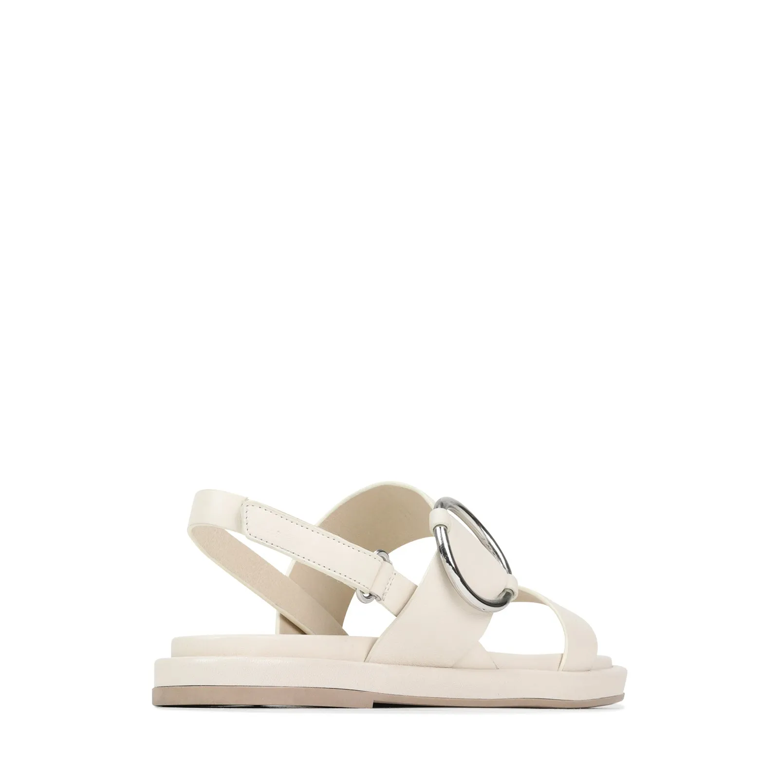 RINGLET LEATHER SANDALS