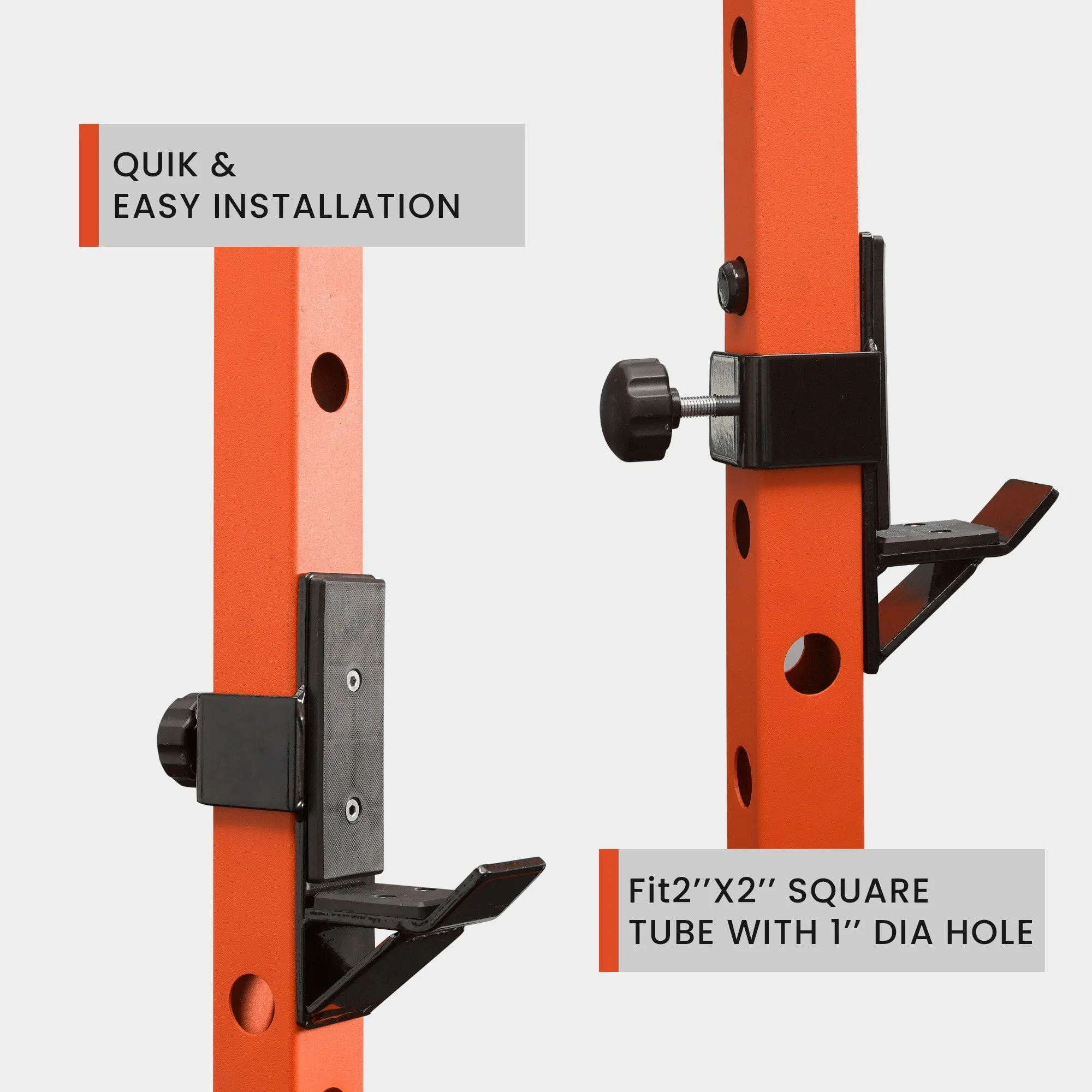 RitFit J-HOOKS Rack Attachments for 2" X 2” Racks