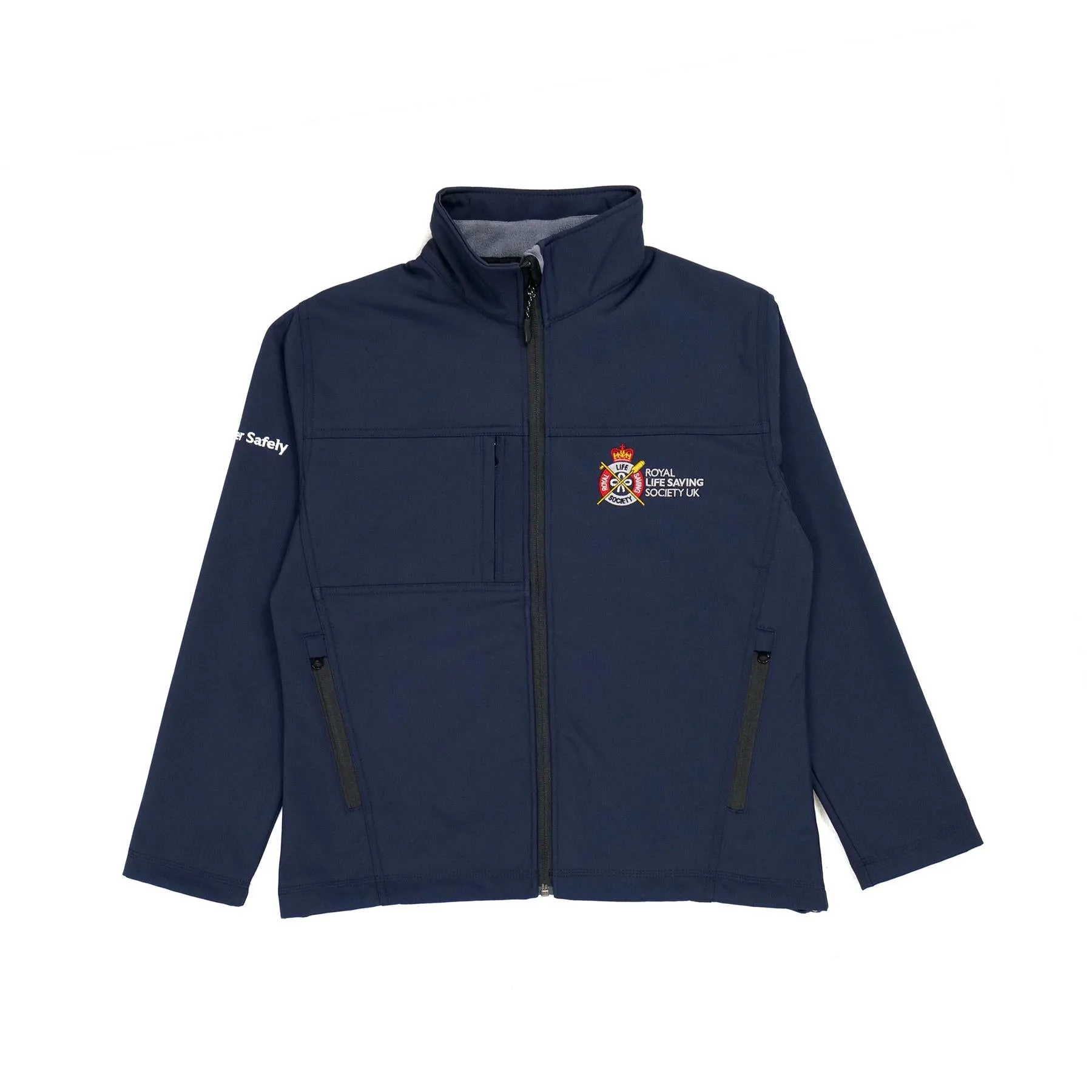 RLSS UK | Women's Navy Soft Shell Jacket