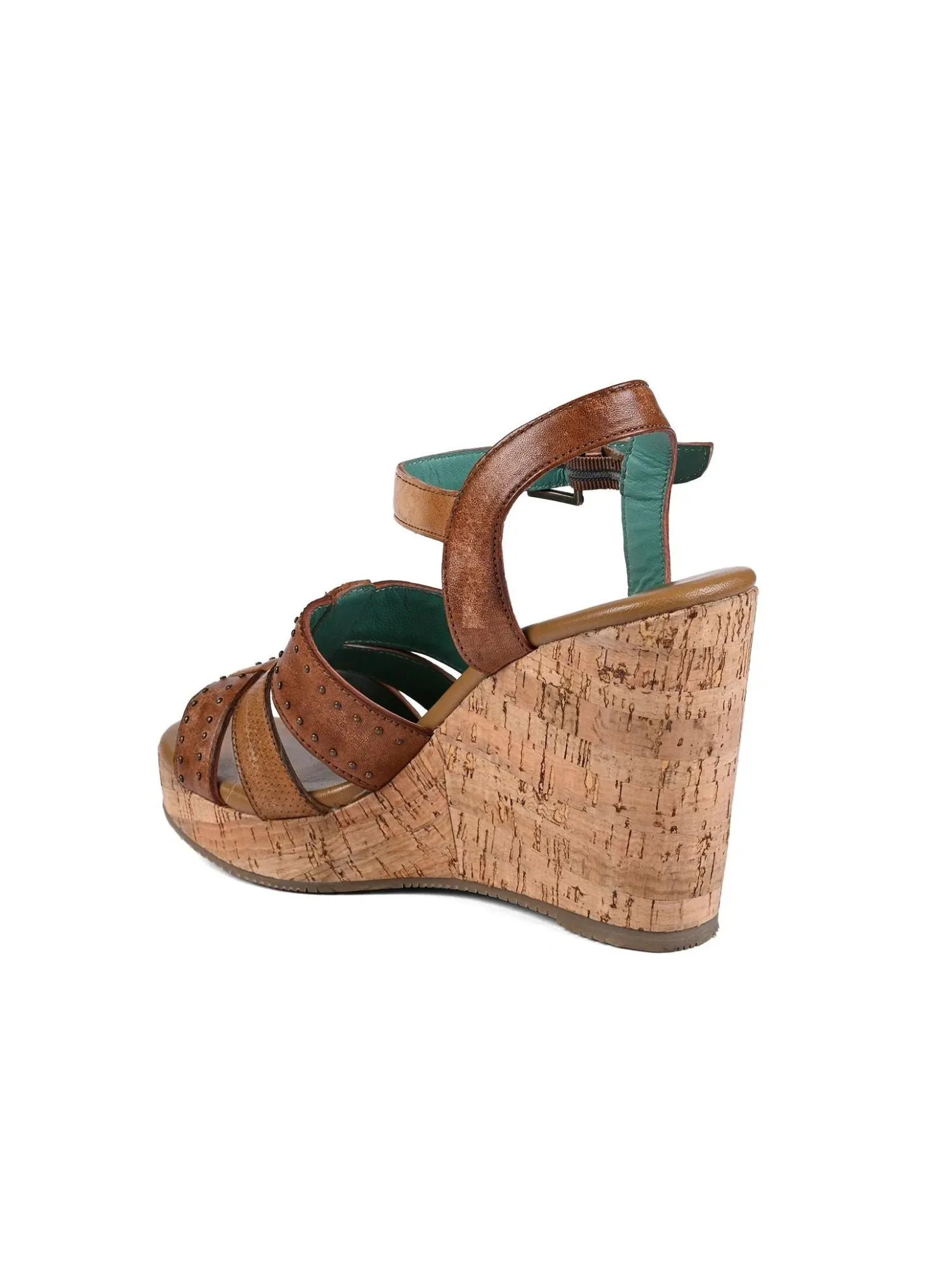 ROAN Different Cork Wedge Sandals