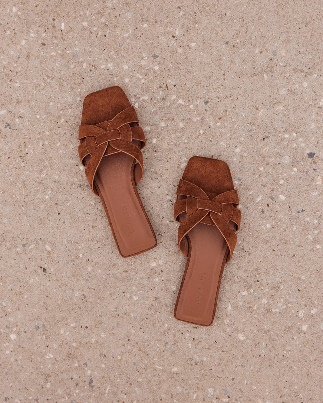 RYLEY - DARK TAN SUEDE