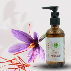 Saffron Infused Massage Oil - 100ml