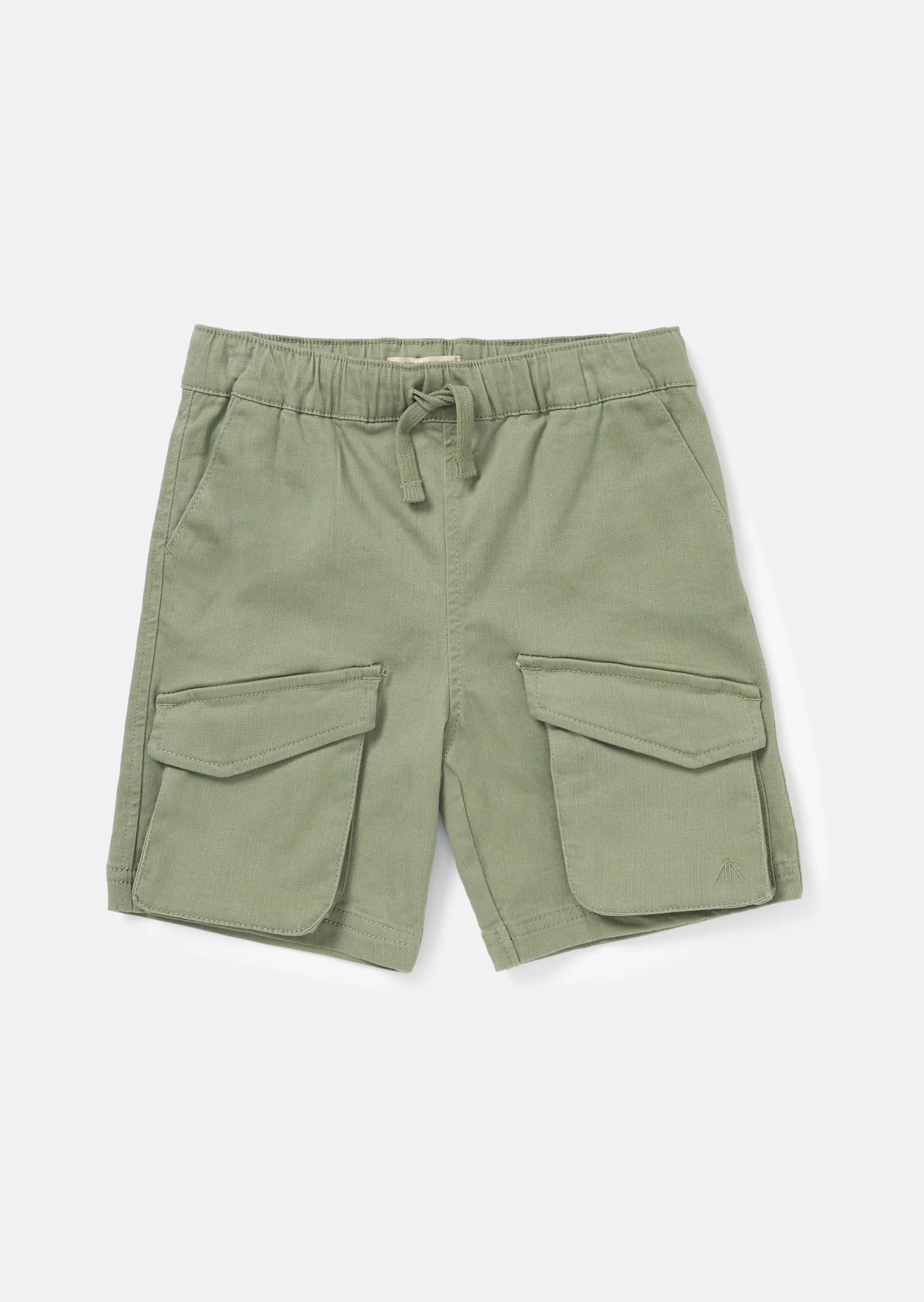 Sage Niko Cargo Washed Denim Short