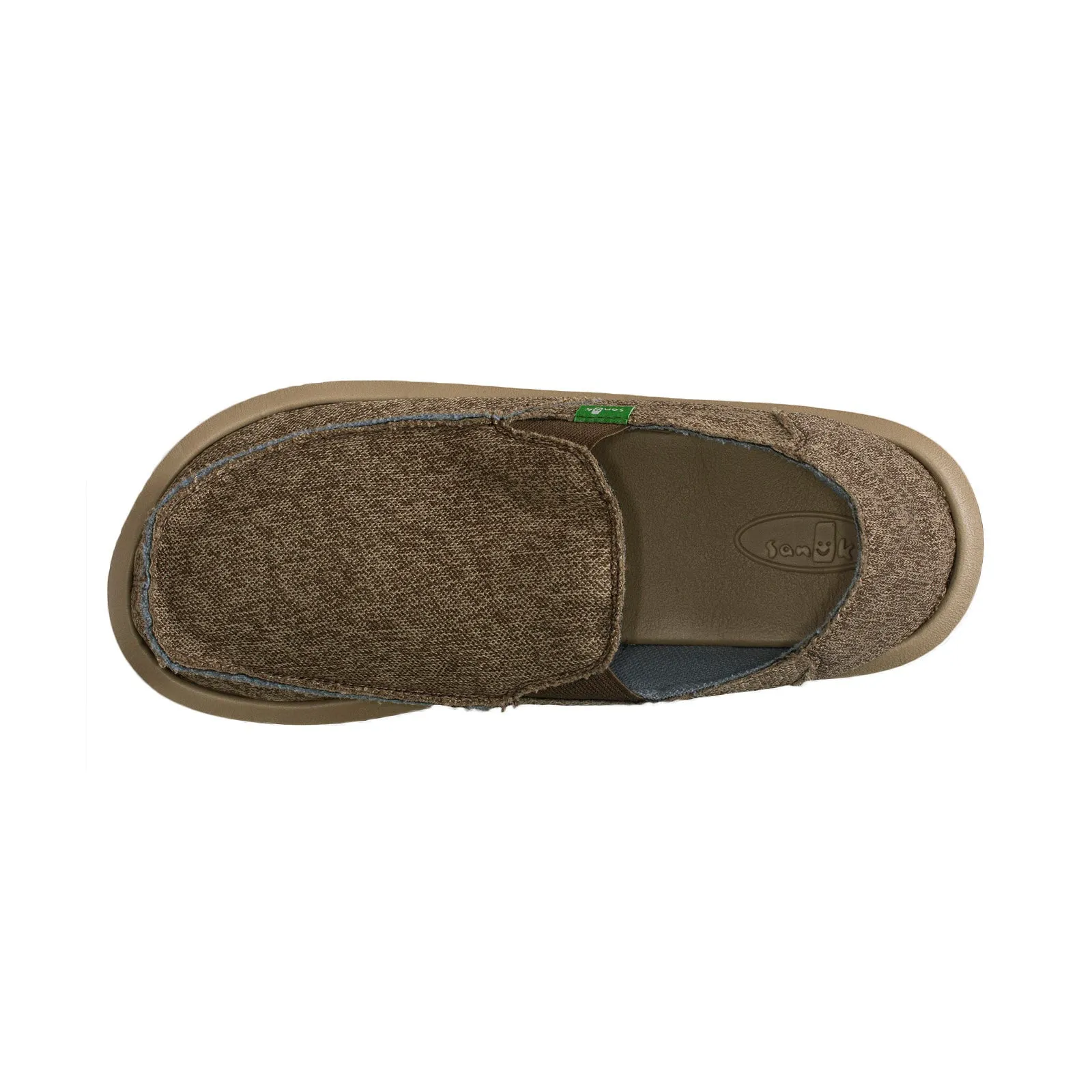 Sanuk Vagabond Mesh Brown Shoes - Men's