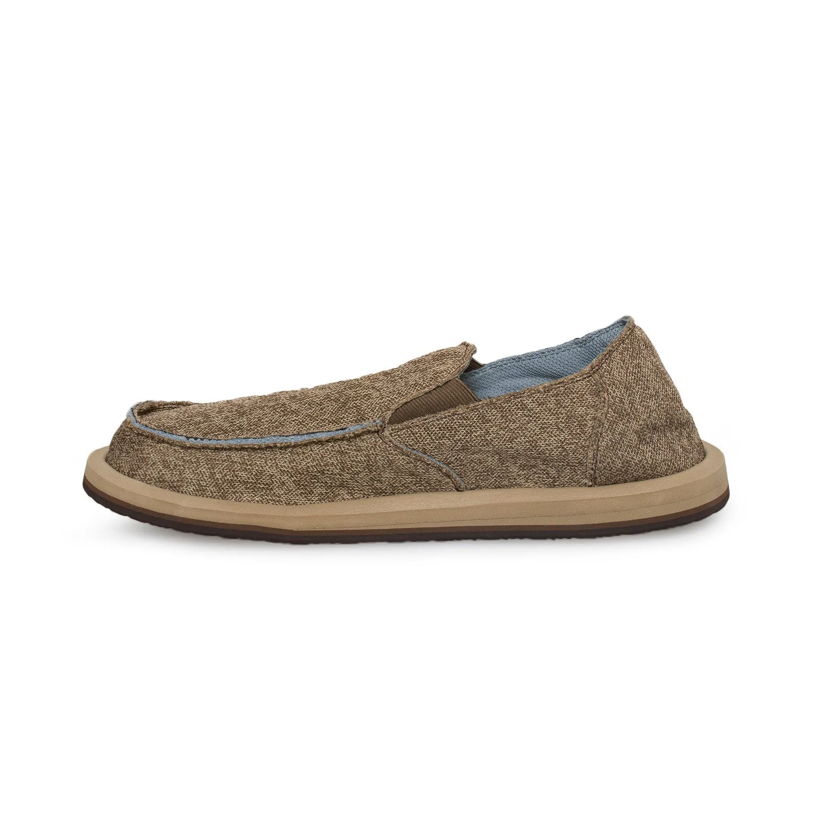 Sanuk Vagabond Mesh Brown Shoes - Men's