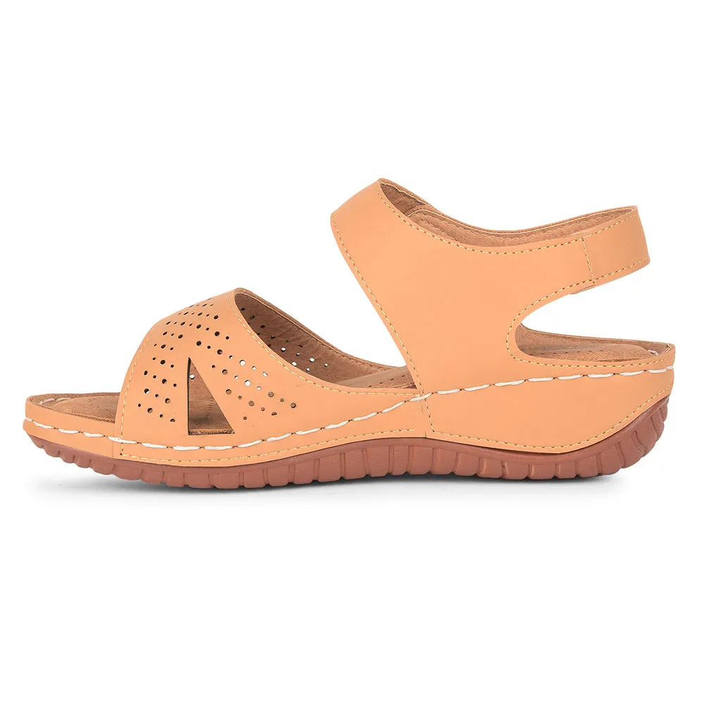 Senorita By Liberty MK-233 Casual Sandal For Women - Beige