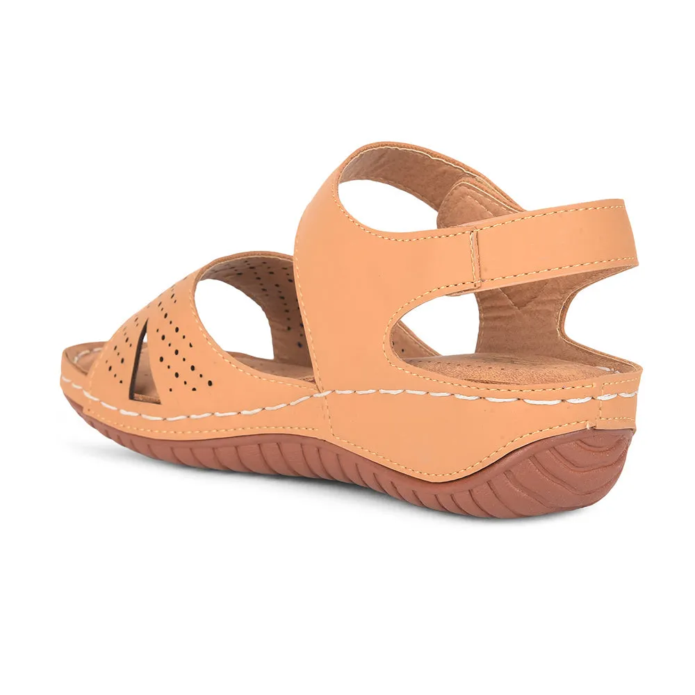 Senorita By Liberty MK-233 Casual Sandal For Women - Beige