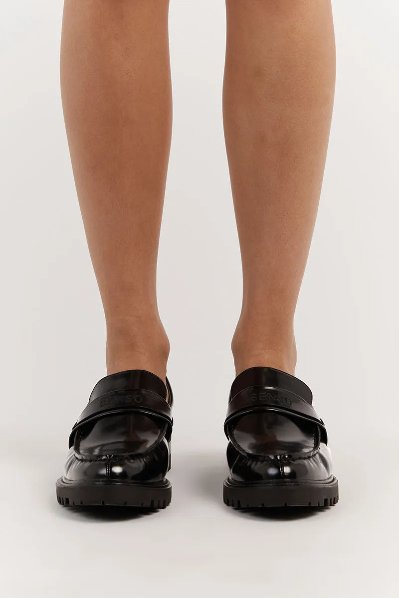 SENSO MET EBONY LOAFERS