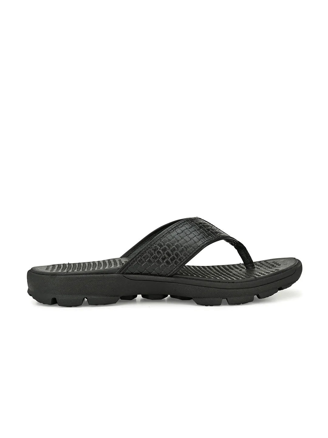 SF Black Comfort Slippers