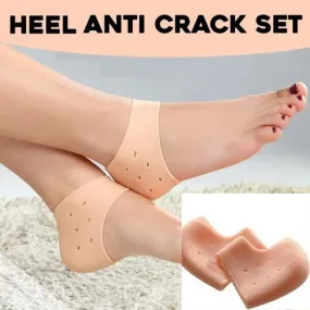 Silicone Anti Crack Heels (Pack Of 2 Pairs)