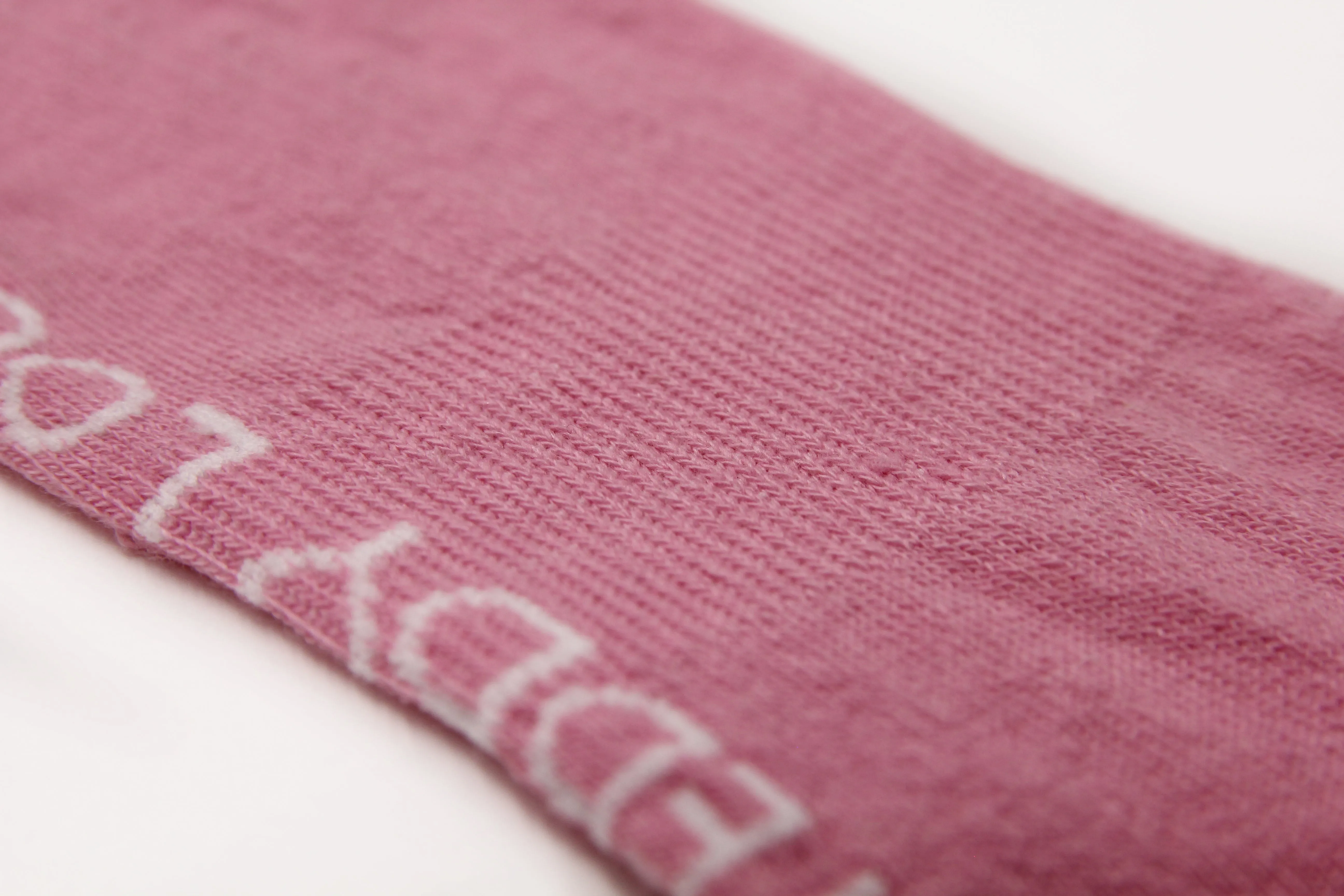 Soft Pink Ribbed Crew