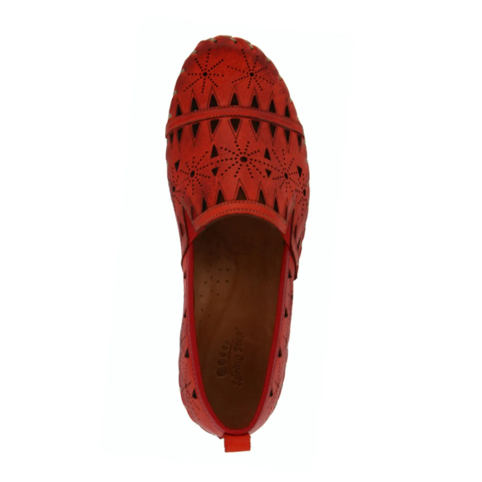 Spring Step Fusaro Slip On Loafer (Women) - Red