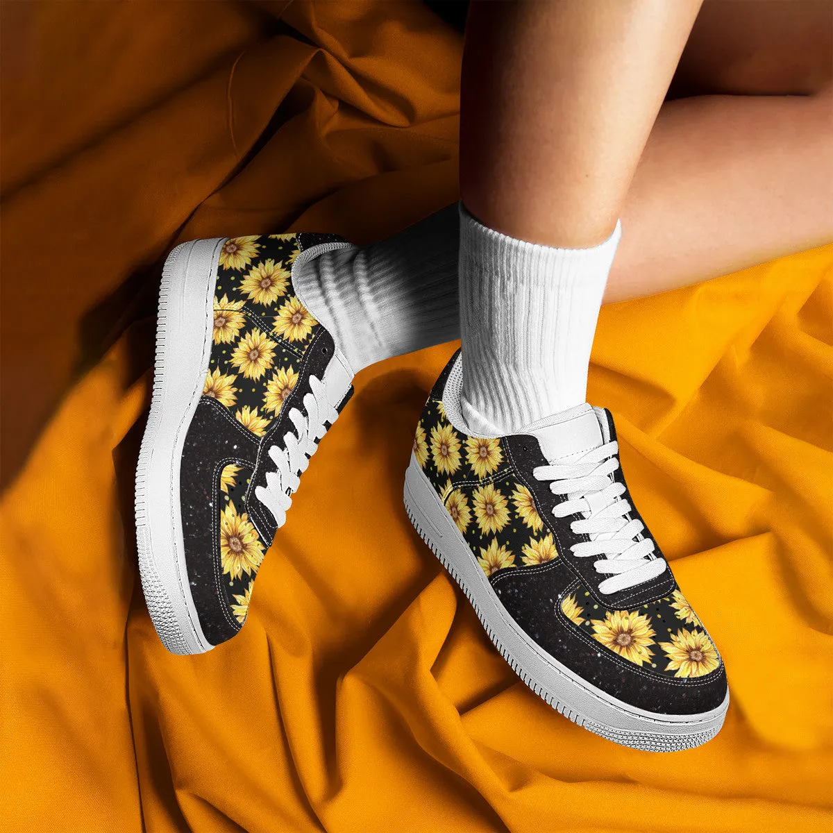 Sunflower Pattern | Custom Cool Shoes | Shoe Zero