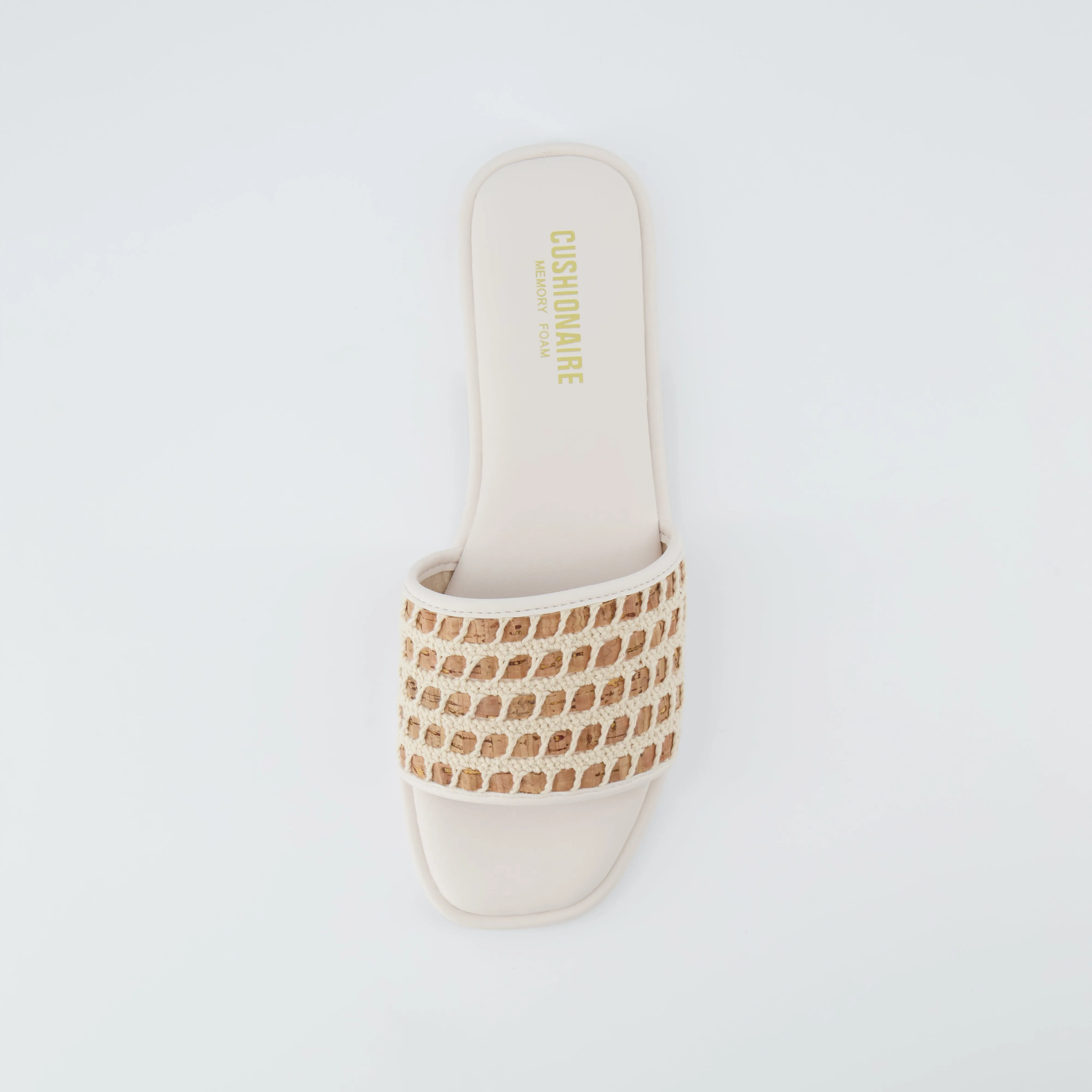 Taffy Crochet Slide Sandal