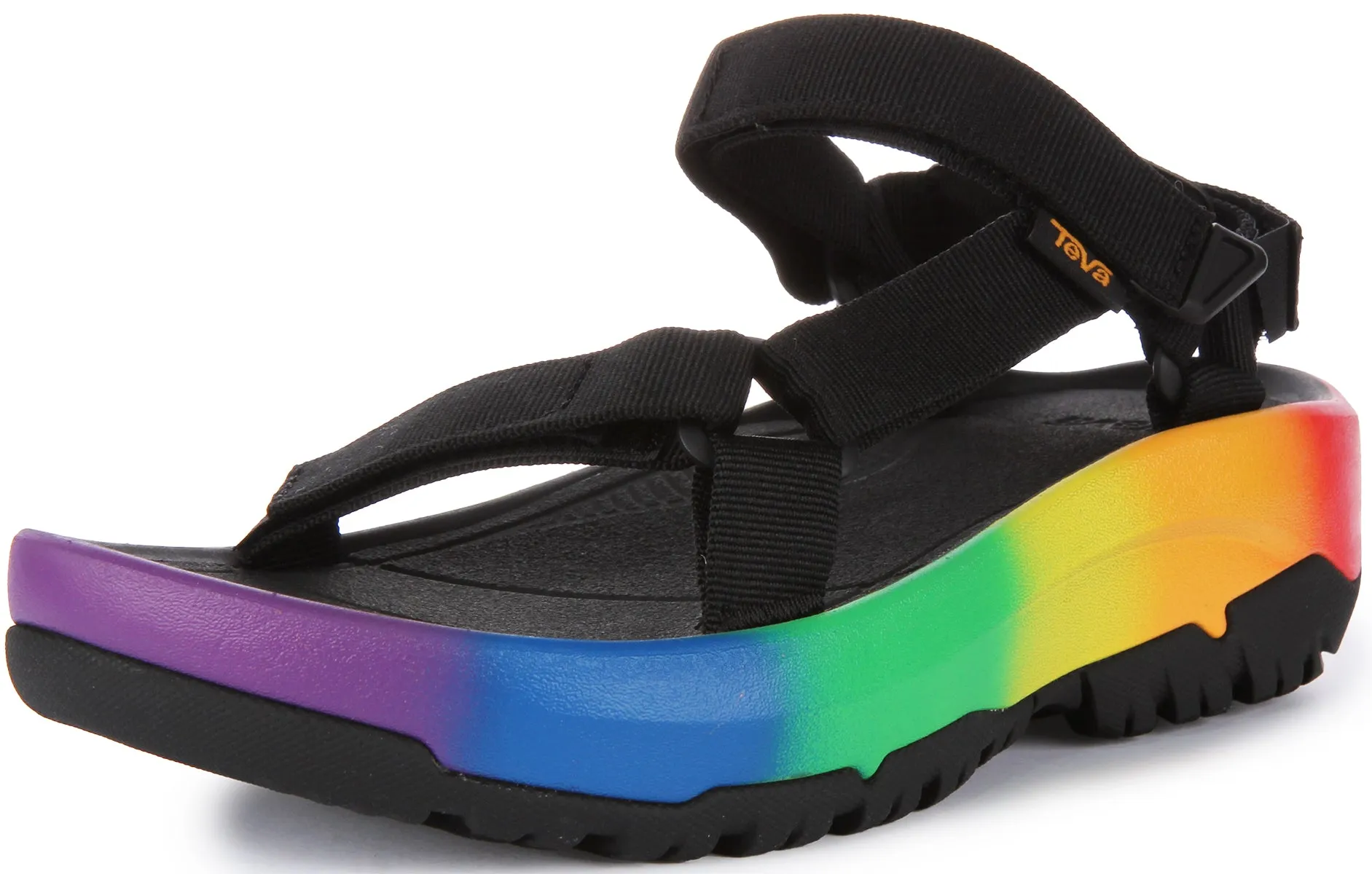 Teva Hurricane Xlt 2 In Black Rainbow